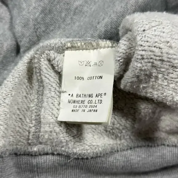 Authentic Bape 2000’s Kaws Full Zip Hoodie XL